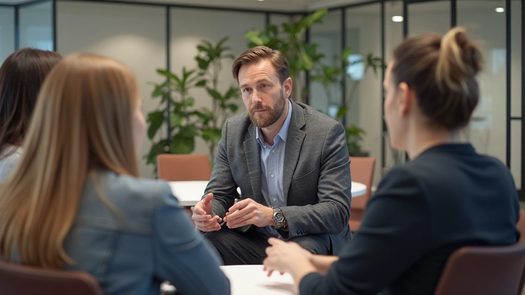 Gesprekstraining workshop in uitvoering